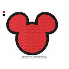 Mickey Mouse 20 Embroidery Designs